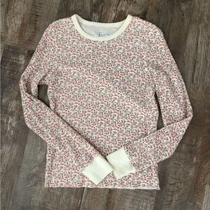 American Eagle Floral Long Sleeve Top Small